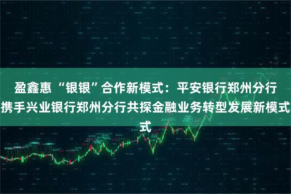 盈鑫惠 “银银”合作新模式：平安银行郑州分行携手兴业银行郑州分行共探金融业务转型发展新模式